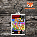 Looney Tunes B-Ball Game Inspired Retro Gaming Keyring