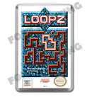 Loopz Retro Nintendo NES Game Inspired Fridge Magnet 362
