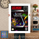 Lost Vikings 2 Super Nintendo GAME INSPIRED THEME Retro Gaming Poster A4 A3 A2 Or A1
