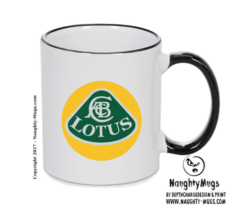 Lotus Personalised Printed Mug
