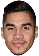 LOUIS SMITH JB - Athletics Fancy Dress Cardboard Celebrity Party Face Mask