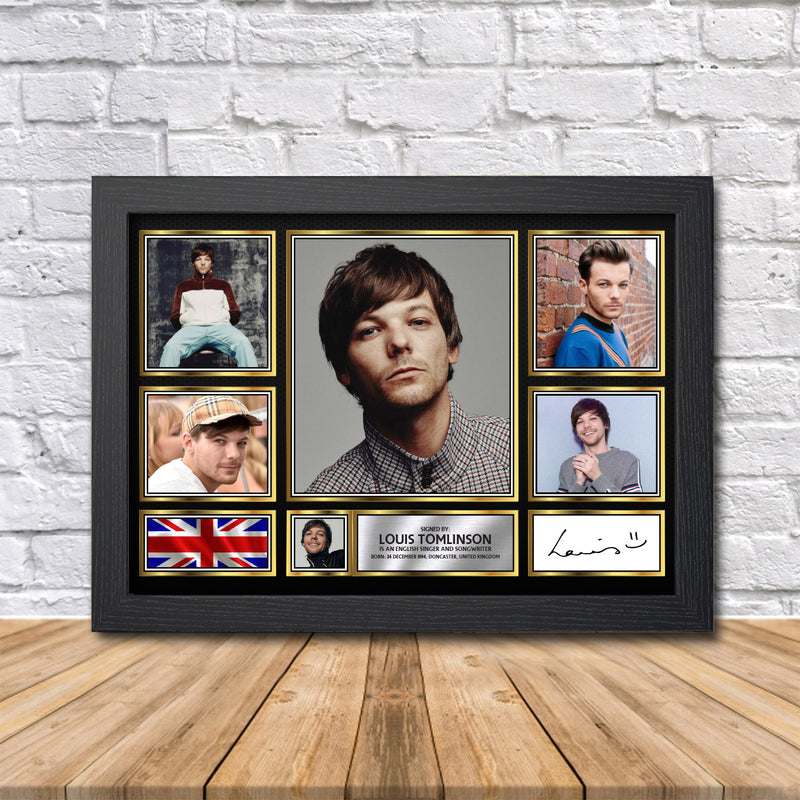 Louis Tomlinson Limited Edition Signed Print