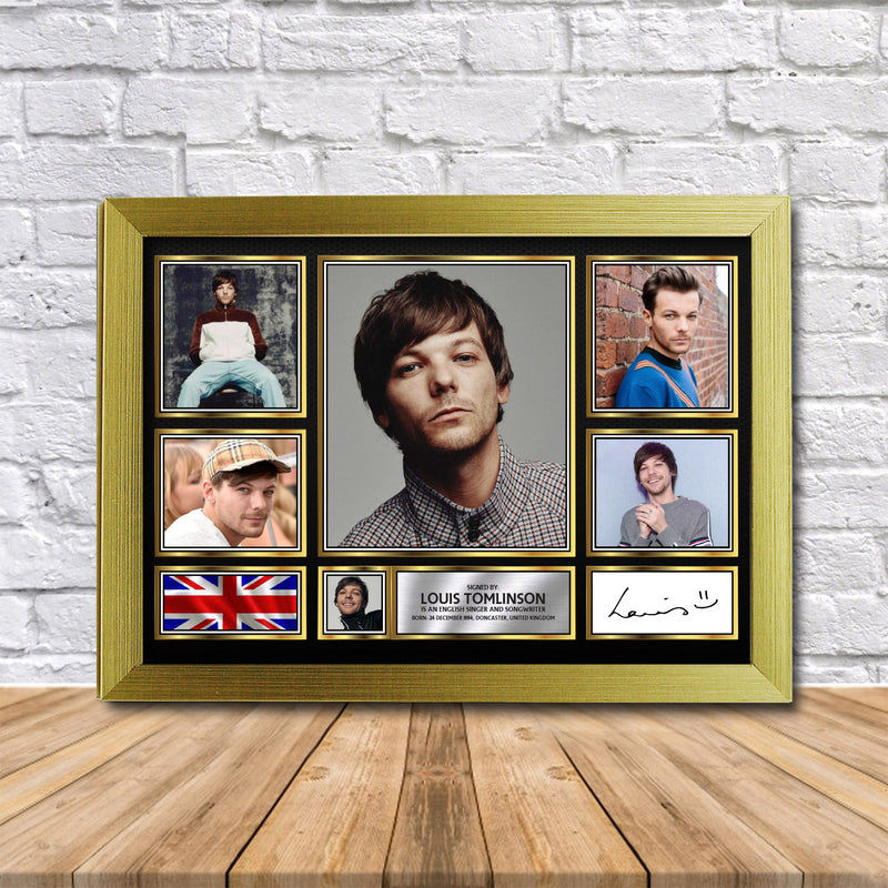 Louis Tomlinson Limited Edition Signed Print