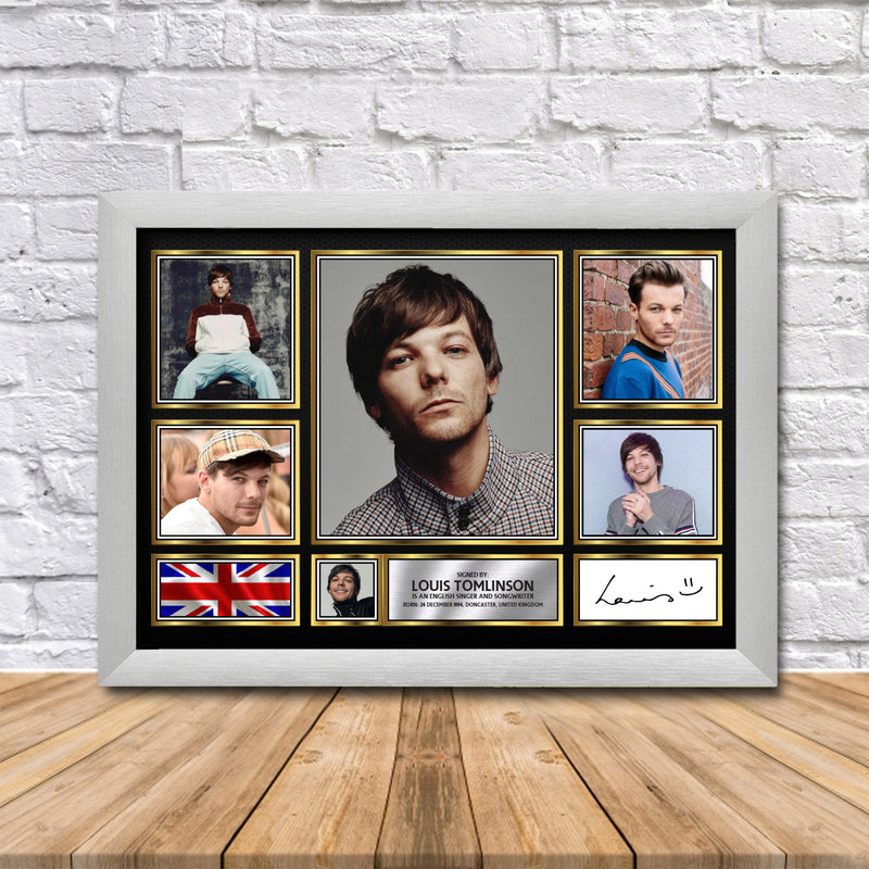 Louis Tomlinson Limited Edition Signed Print