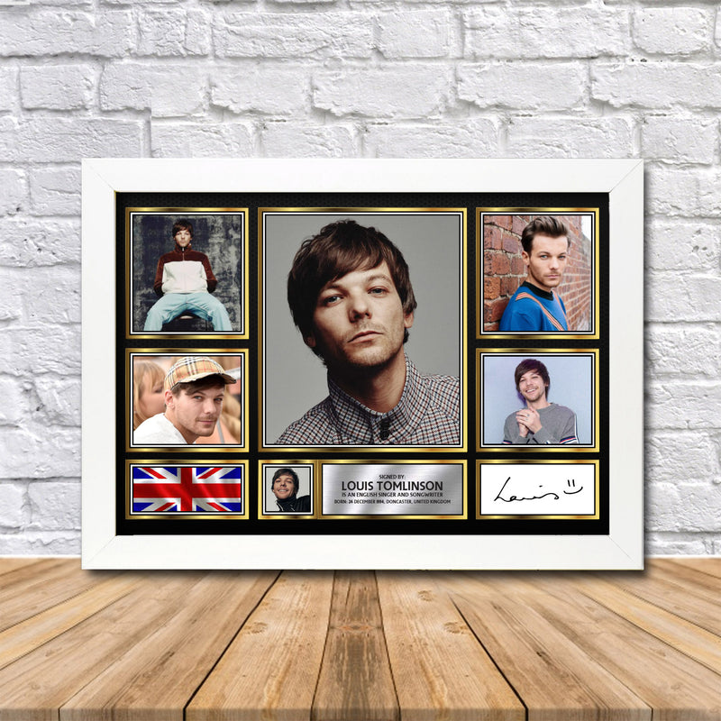 Louis Tomlinson Limited Edition Signed Print