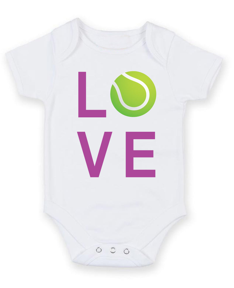 Love Printed Baby Grow Bodysuit Boy Girl Unisex Gift