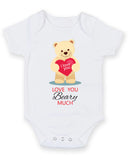 Love You Beary Much Baby Grow Bodysuit