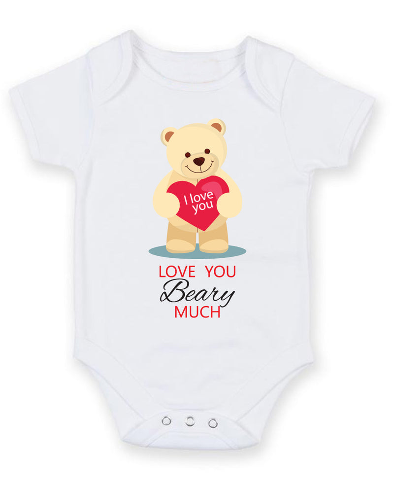 Love You Beary Much Baby Grow Bodysuit
