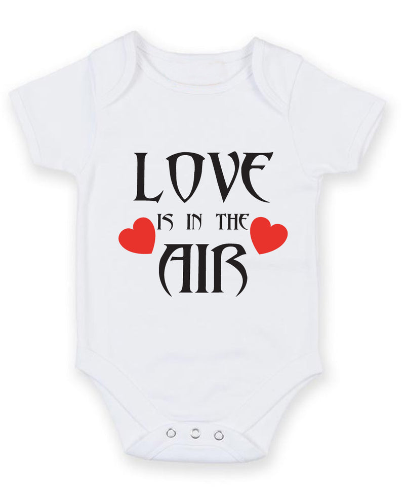 Love is in the Air Baby Grow Bodysuit