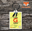 Loopz Retro NES Game Cover Art Gaming Keyring