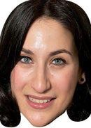 Luciana Berger TV STARS 2018 Celebrity Face Mask Fancy Dress Cardboard Costume Mask