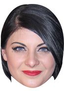 LUCY KAY JB - Music Star Fancy Dress Cardboard Celebrity Party Face Mask
