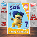 Personalised Birthday Card