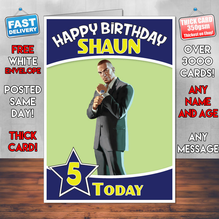 Personalised Birthday Card
