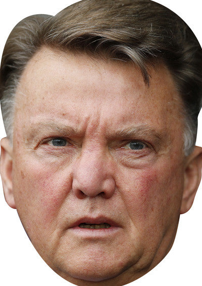 Luis Van Gaal FOOTBALL 2018 Celebrity Face Mask Fancy Dress Cardboard Costume Mask