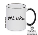 Personalised Your CUSTOM Name Luke Printed Mug