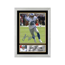 Luke Willson 2 Limited Edition Football Signed Print - American Footballer