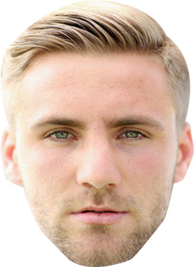 Luke Shaw FOOTBALL 2018 Celebrity Face Mask Fancy Dress Cardboard Costume Mask