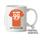 Luton Town INSPIRED Football Team Mug Personalised Mug