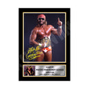 MACHO MAN RANDY SAVAGE Limited Edition MMA Wrestler Signed Print - MMA Wrestling