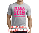 Magaluf Smashed Pink Custom Stag T-Shirt - Any Name - Party Tee