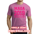 Magaluf Smashed Pink Custom Stag T-Shirt - Any Name - Party Tee