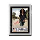 MAGGIE SIFF 2 Limited Edition Tv Show Signed Print