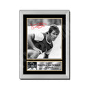 MALCOLM MACDONALD 2 Limited Edition Football Player Signed Print - Football