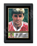MAL DONAGHY 2 Limited Edition Football Player Signed Print - Football