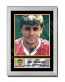MAL DONAGHY 2 Limited Edition Football Player Signed Print - Football