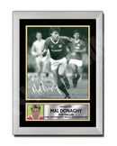 MAL DONAGHY (1) Limited Edition Football Player Signed Print - Football