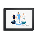 Man City Football Club gift - Tiny Men Big Balls Poster