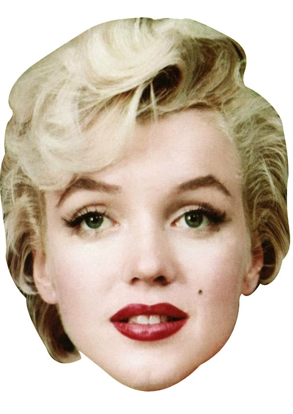 Marilyn Monroe Face Mask – Fancy Dress Cardboard Costume Mask