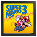Super Mario Bros 3 Lego Display Case - Minifigure Display Background and Frames