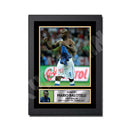 MARIO BALOTELLI ITALY 2 Limited Edition Football Player Signed Print - Football