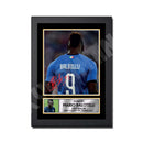 MARIO BALOTELLI ITALY (1) Limited Edition Football Player Signed Print - Football