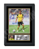 MARIO GOTZE 2 Limited Edition Football Player Signed Print - Football