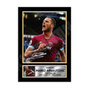 MARKO ARNAUTOVIC (1) Limited Edition Football Player Signed Print - Football