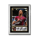 MARKO ARNAUTOVIC (1) Limited Edition Football Player Signed Print - Football