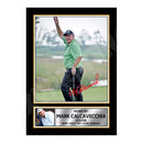 MARK CALCAVECCHIA Limited Edition Golfer Signed Print - Golf
