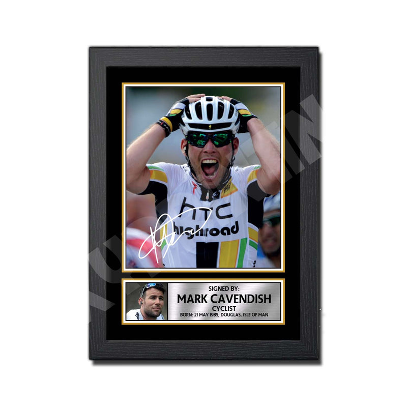 MARK CAVENDISH Limited Edition Athletics Signed Print - Athletic