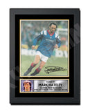 MARK HATELEY 1 Limited Edition Football Player Signed Print - Football