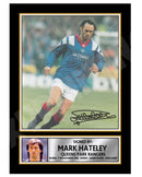 MARK HATELEY 1 Limited Edition Football Player Signed Print - Football