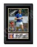MARK HATELEY 2 Limited Edition Football Player Signed Print - Football