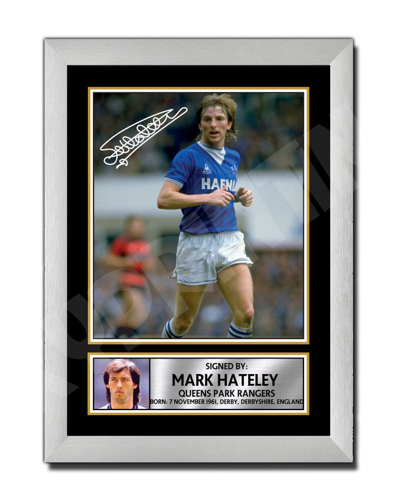 MARK HATELEY 2 Limited Edition Football Player Signed Print - Football
