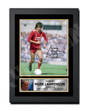 MARK LAWRENSON 1 Limited Edition Football Player Signed Print - Football