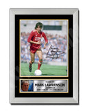 MARK LAWRENSON 1 Limited Edition Football Player Signed Print - Football