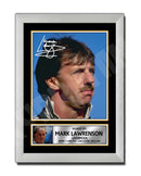 MARK LAWRENSON 2 Limited Edition Football Player Signed Print - Football