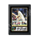 MARK STONEMAN Limited Edition Cricketer Signed Print - Cricket Player