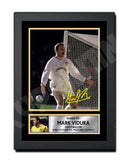 MARK VIDUKA 2 Limited Edition Football Player Signed Print - Football